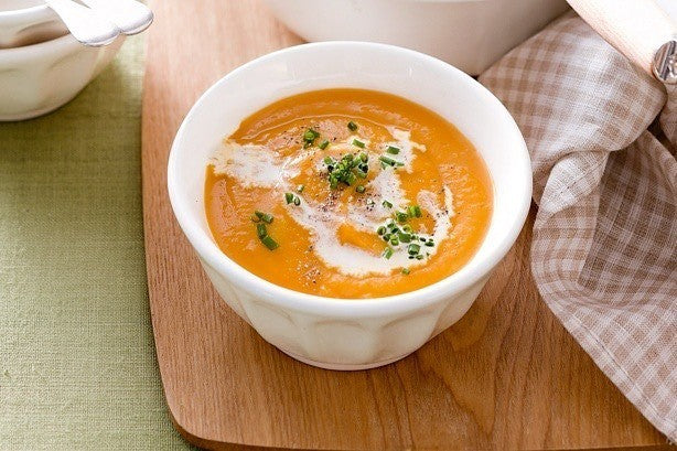 Roasted Pumpkin Soup & Pumpernickel or Gluten-Free Bread