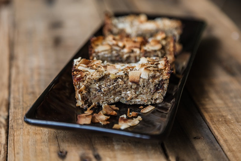 Healthy Banana Breakfast Slice