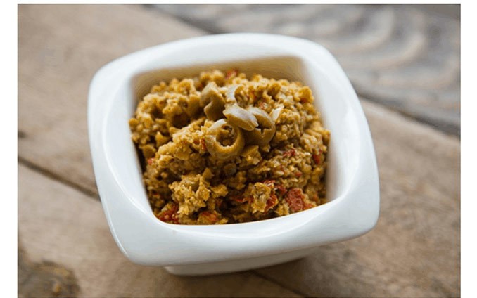 Green Olive and Sundried Tomato Tapenade