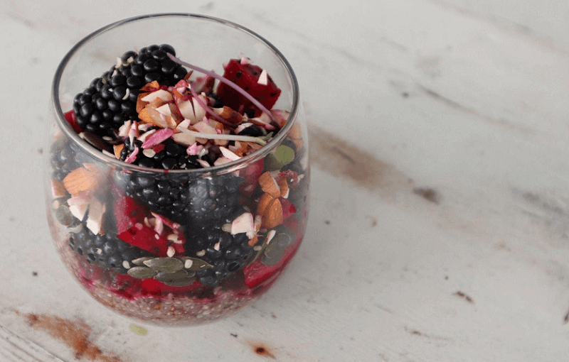 Berry Collagen Pudding | Healthy Recipes | Happy Healthy You