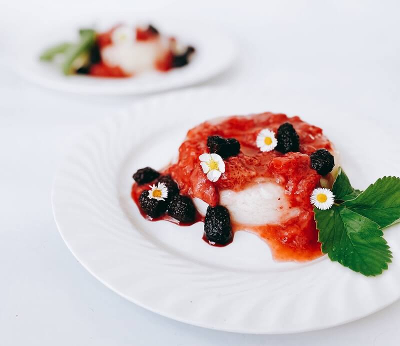 Coconut Collagen Panna Cotta