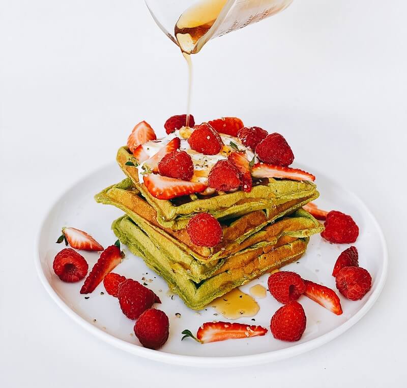 Green Waffles