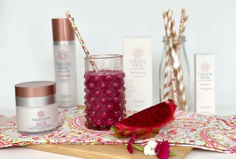 Happy Glow Smoothie (Dragonfruit Smoothie)