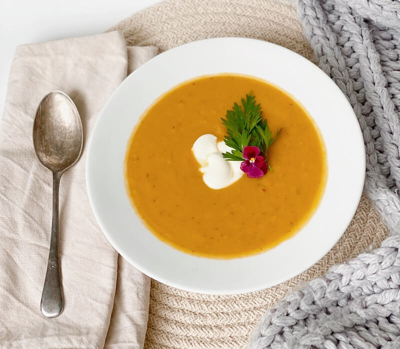 leek sweet potato soup