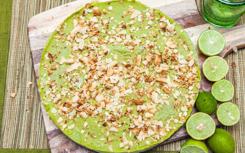 The Green Surprise Pie... Avo Lime Pie!
