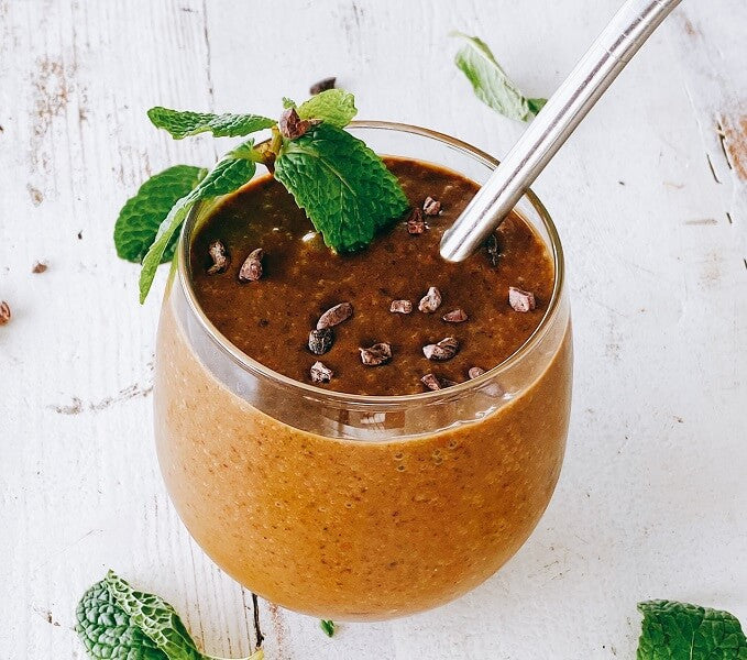 Mint Choco Chip Happy Weight Smoothie
