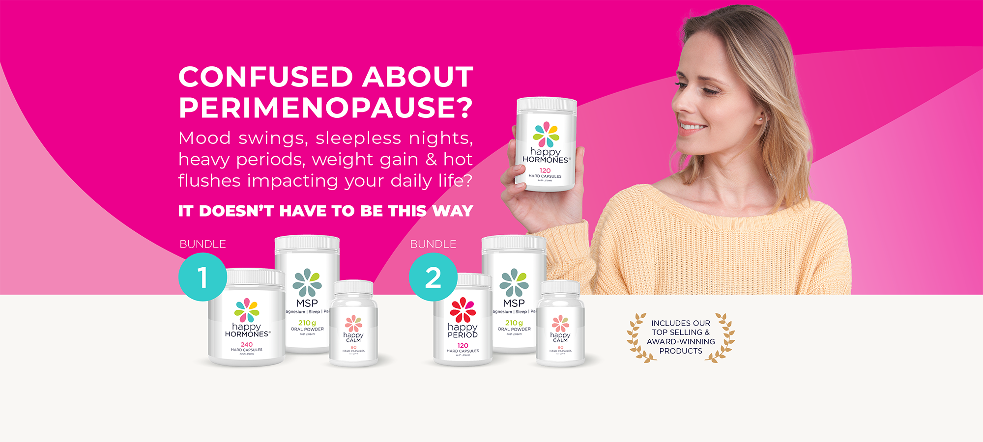 The Best Vitamins and Supplements for Perimenopause (And Why a Generic Multi Won't Cut It)