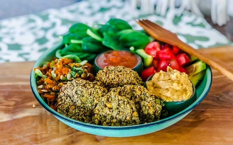 Quinoa, Paneer & Cauliflower Cakes