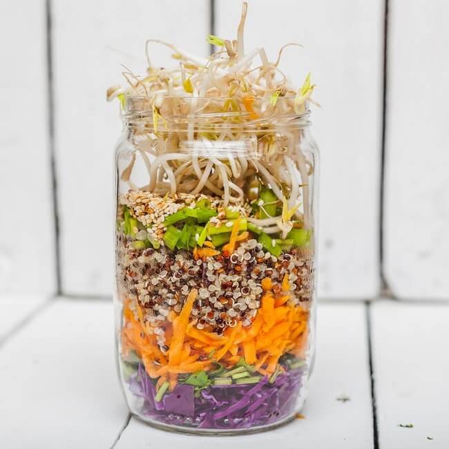 Quinoa Rainbow Salad