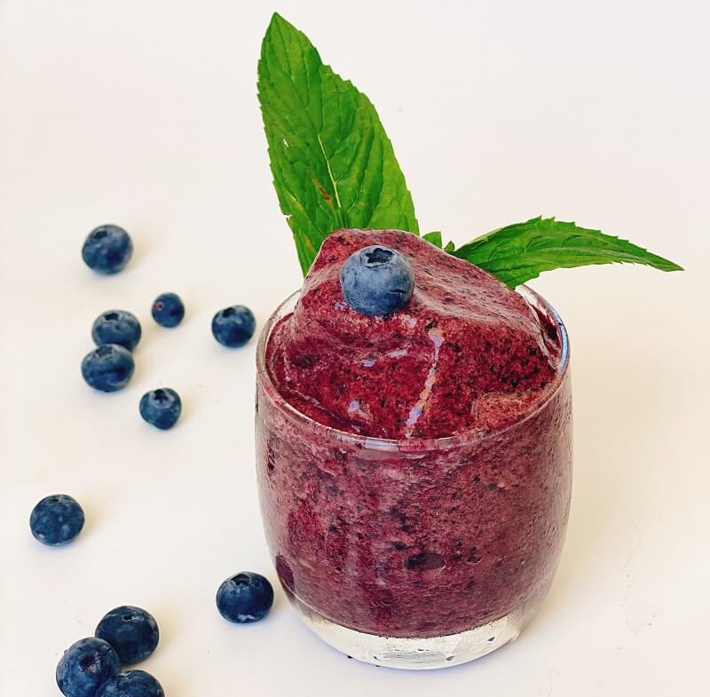 Blueberry Mint Collagen Whip
