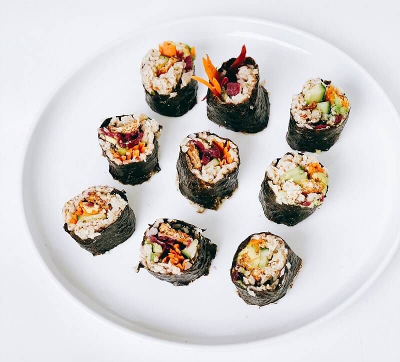 Cauliflower Rice Sushi