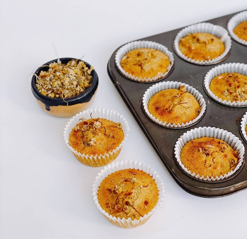 Chamomile Muffins