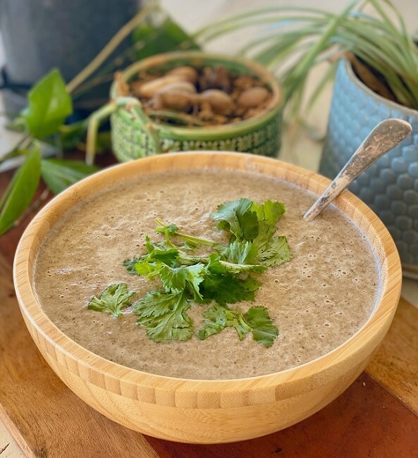 creamy mushroom soup