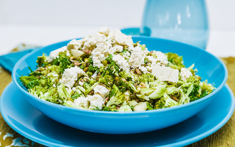 Super Green Super Raw Salad