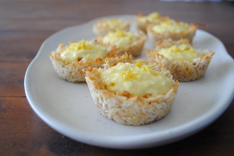Healthy Lemon Tarts