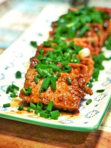 Korean Marinated Tofu