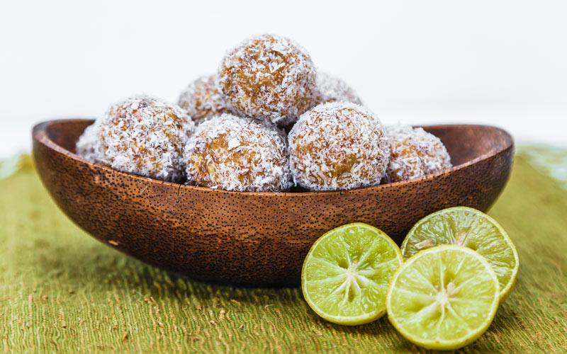 Zingy Lime Balls