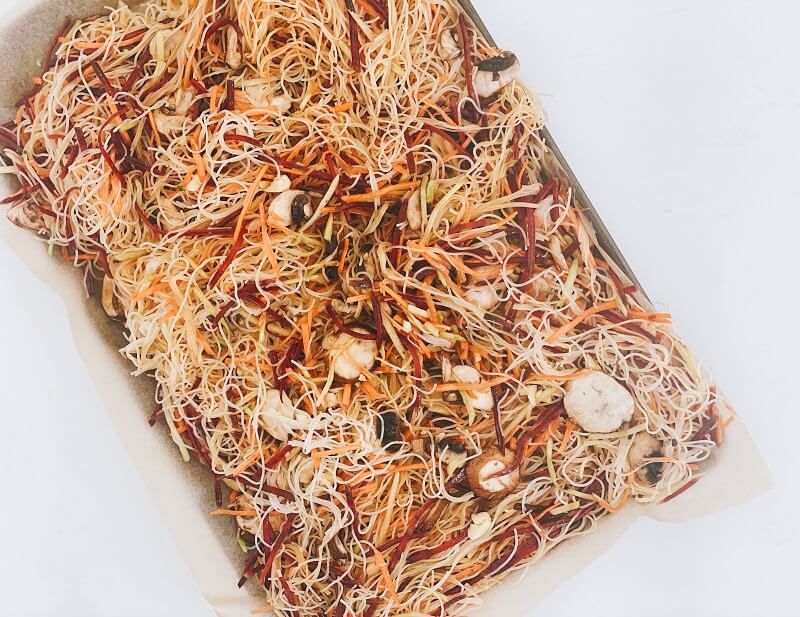 Quick Veggie Noodles