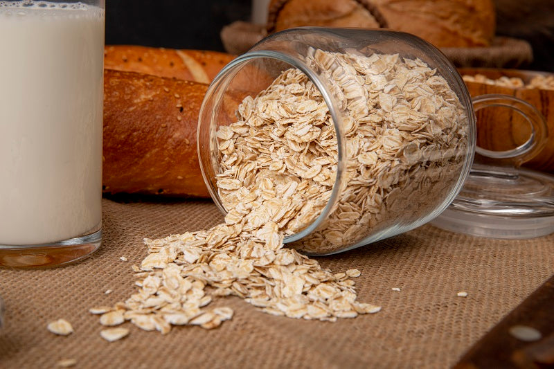 homemade organic oat milk
