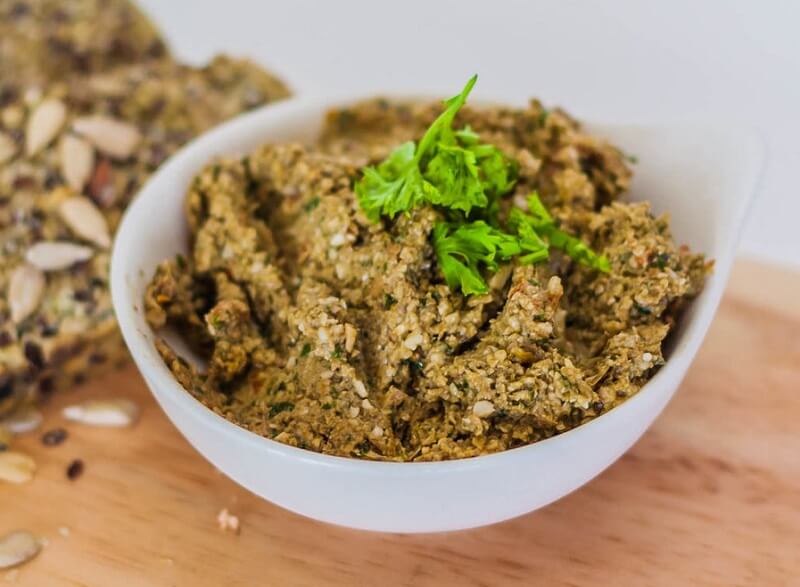 Sunflower Seed and Sun-dried Tomato Pâté