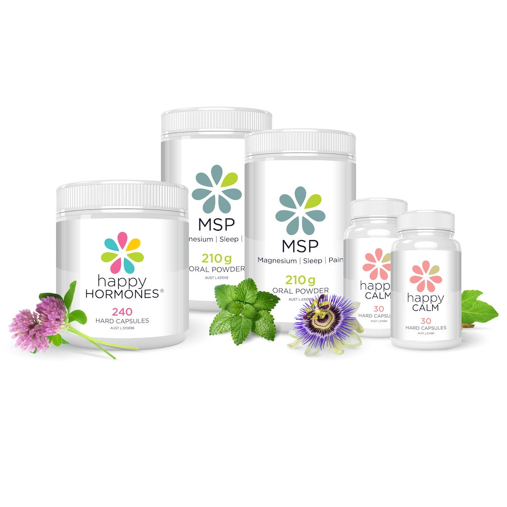 Natural Perimenopause Supplements Bundle | Mood + Sleep + Hormone Support
