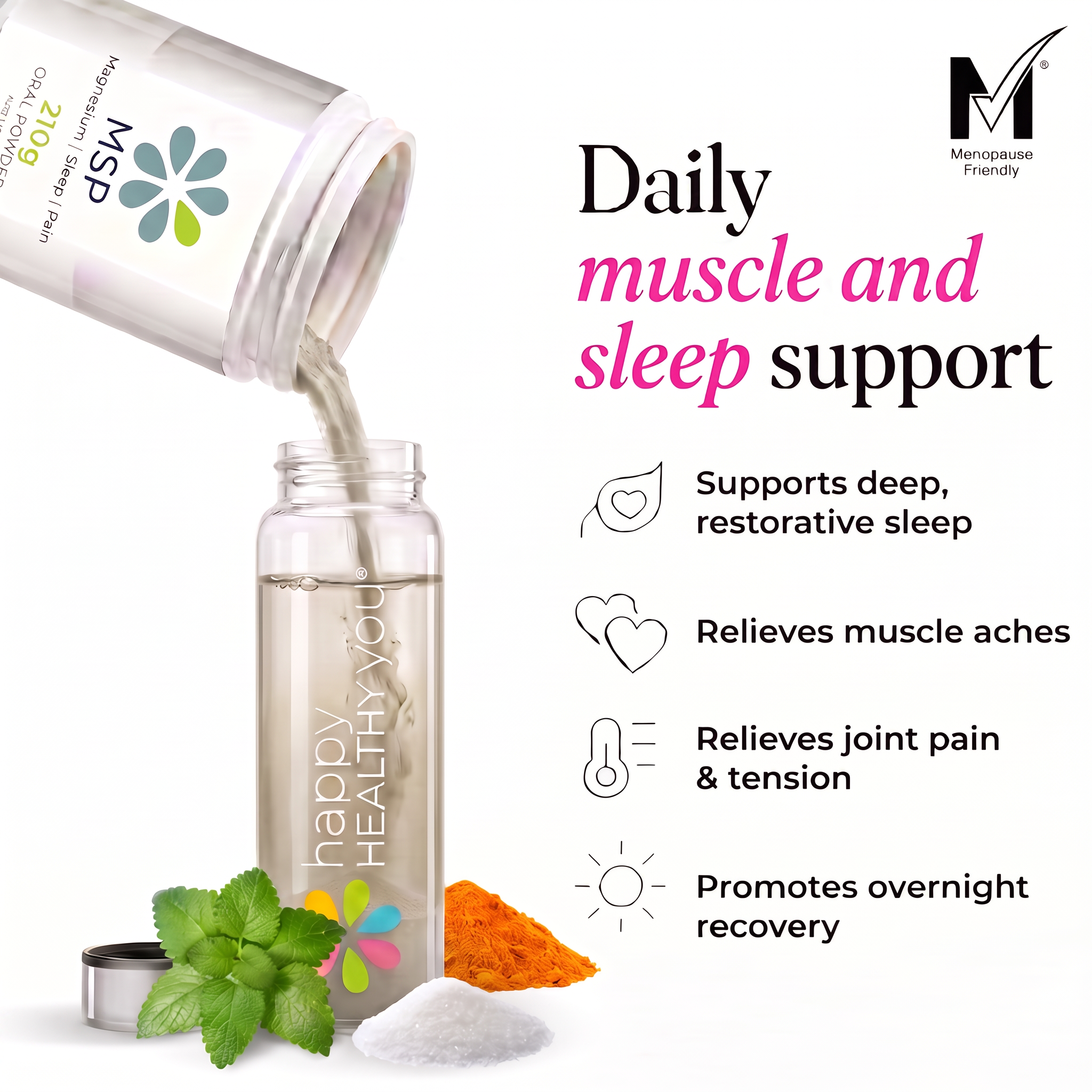 Magnesium Supplement for Sleep - MSP | Magnesium, Sleep, Pain