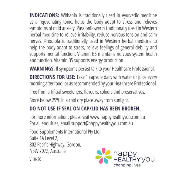 
                  
                    List of Indications for Using Happy Calm for Anxiety - Happy Healthy You
                  
                