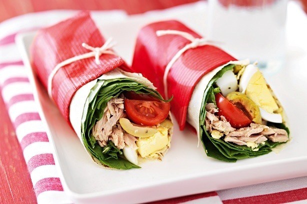 Tuna Salad Wraps
