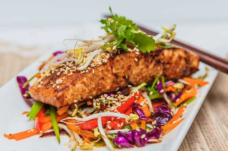 Salmon with Miso