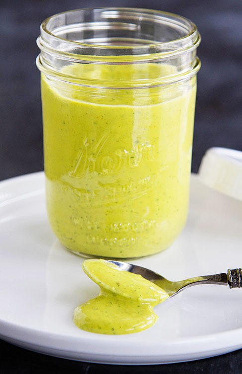 Coriander and Lemon Dressing