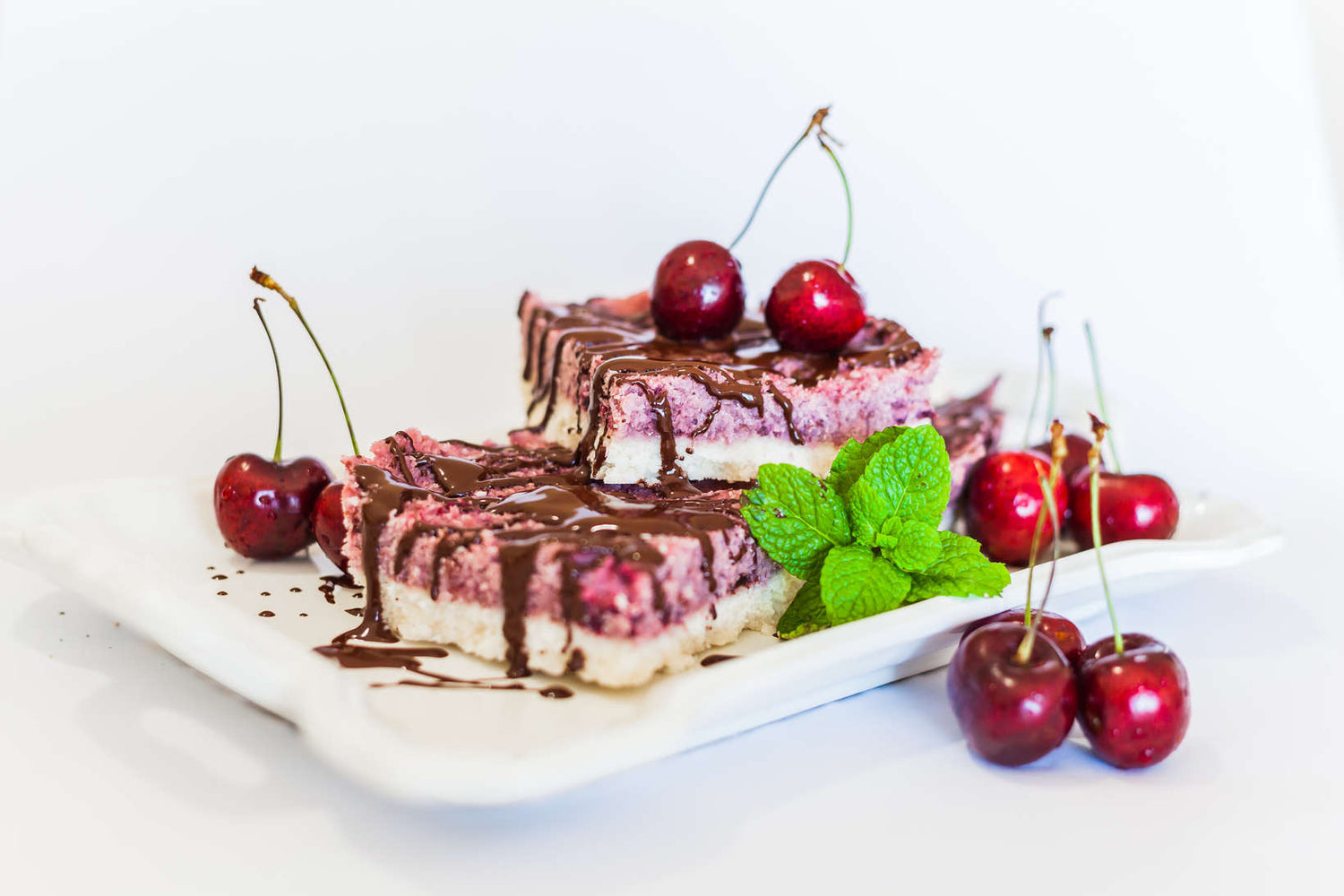 Raw Coconut and Cherry Treats