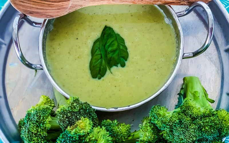 Broccoli and Basil Soup