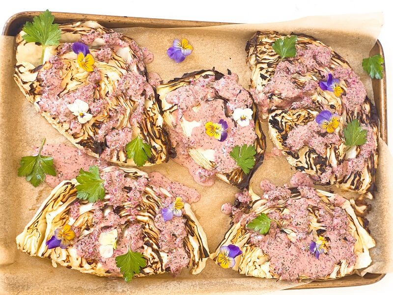 Grilled Cabbage