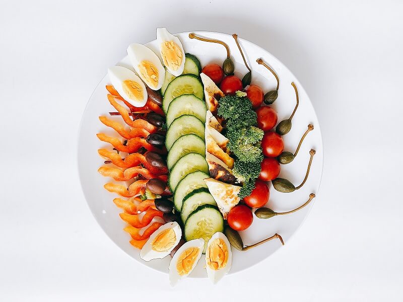 Haloumi Cobb Salad