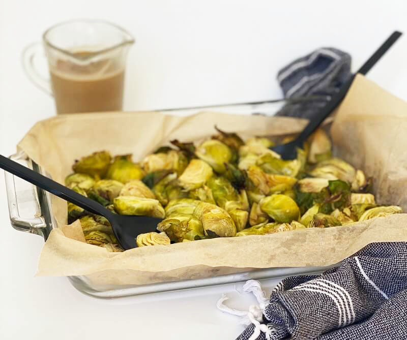 Roasted Balsamic Brussels Sprouts