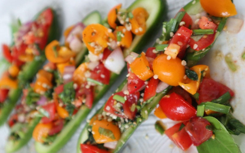 Stuffed Cucumbers