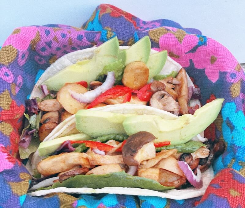 Wild Mushroom Tacos