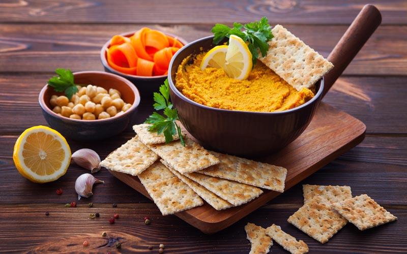 Roasted Carrot & Yoghurt Dip