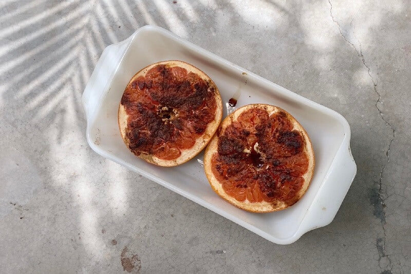 Grilled Spicy Grapefruit