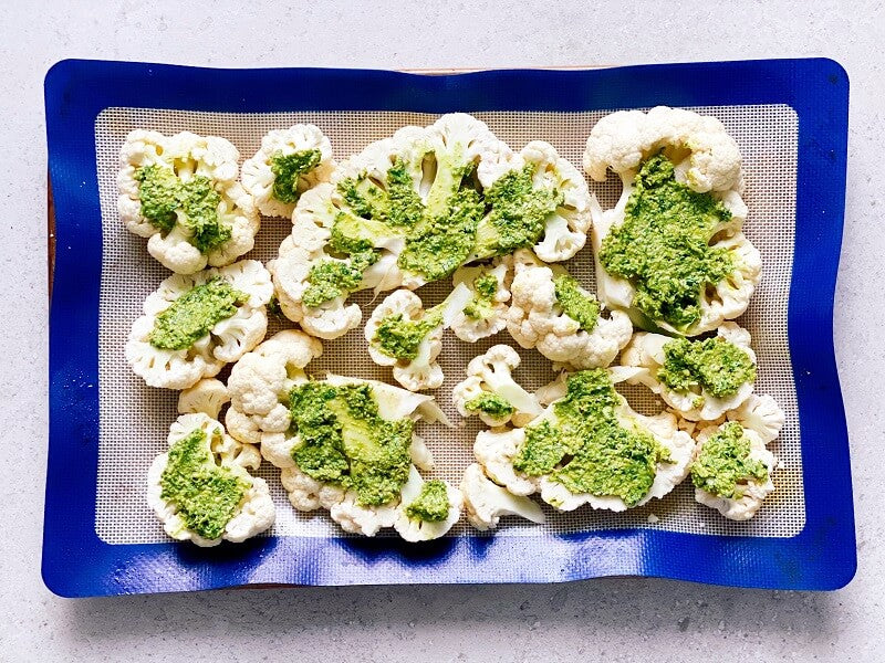 pesto cauliflower