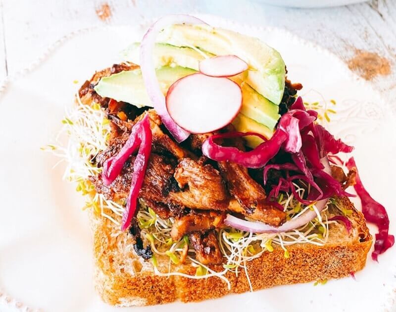 Pulled Miso Oyster Mushrooms