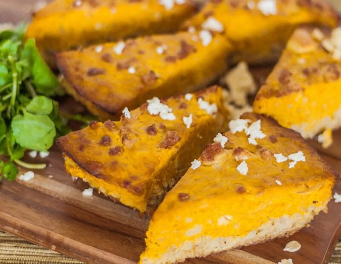 Pumpkin Pie with Rice Crust