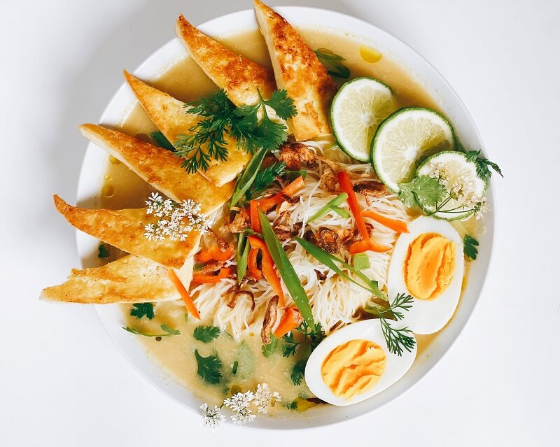 Vegetarian Soto Ayam
