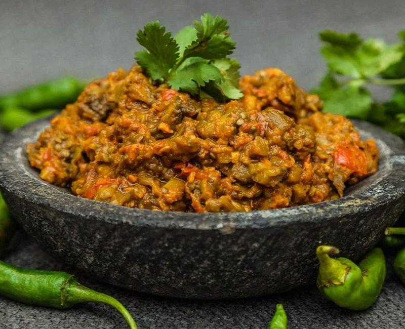 Spicy Eggplant Mash