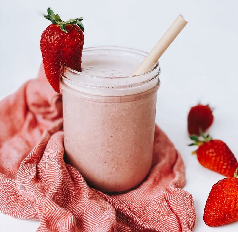strawberry ginger smoothie