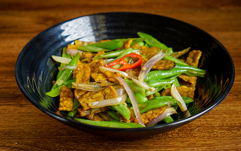 Tempeh & Green Bean Stir Fry