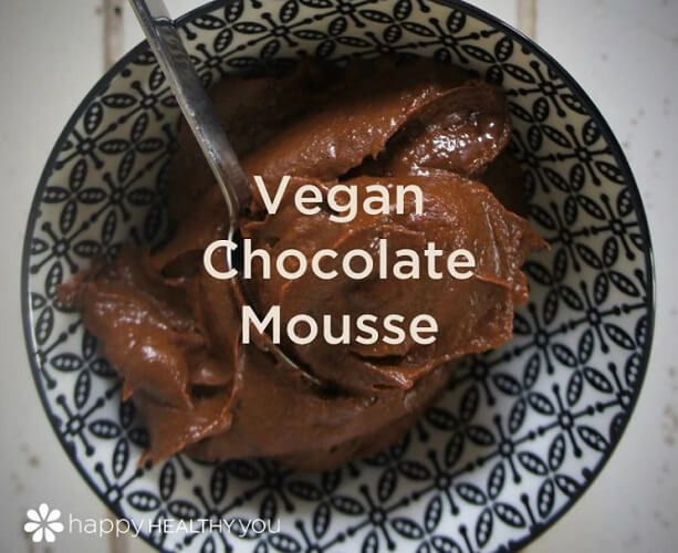 vegan chocolate mousse
