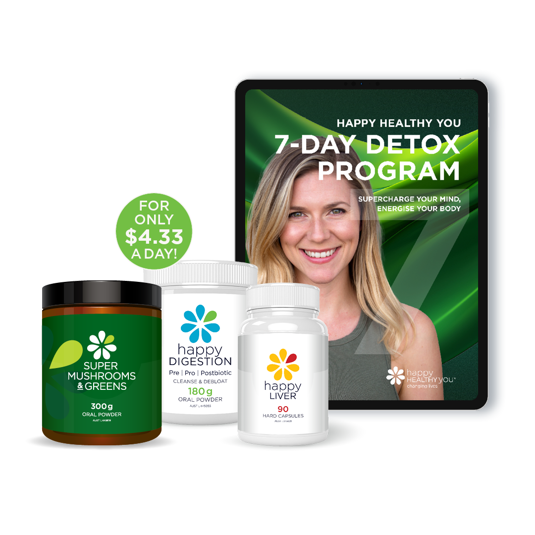 Detox Cleanse Supplements & Program | Happy Healthy You