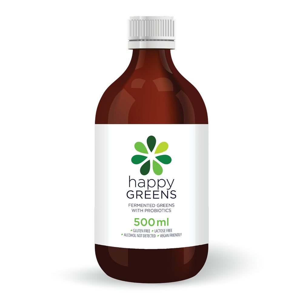 
                  
                    Liquid Probiotics and Green Food Supplements - Happy Greens
                  
                