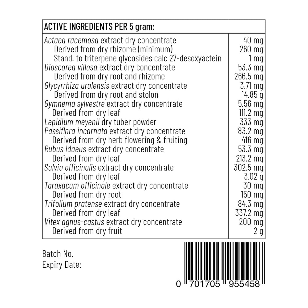 Hrt Powder Happy Hormones Powder | Hormonal Balance Supplement Powder